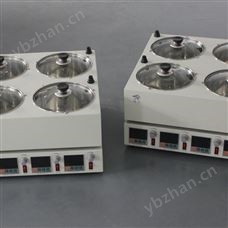 SHJ-4D单列4孔4控4温水浴磁力搅拌器