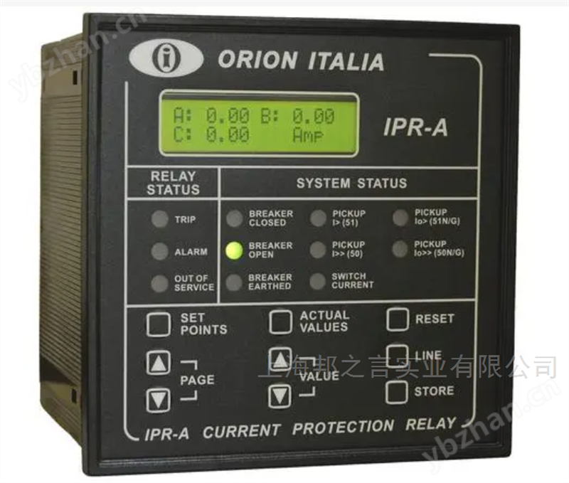 意大利ORION ITALIA保护继电器、温控仪器
