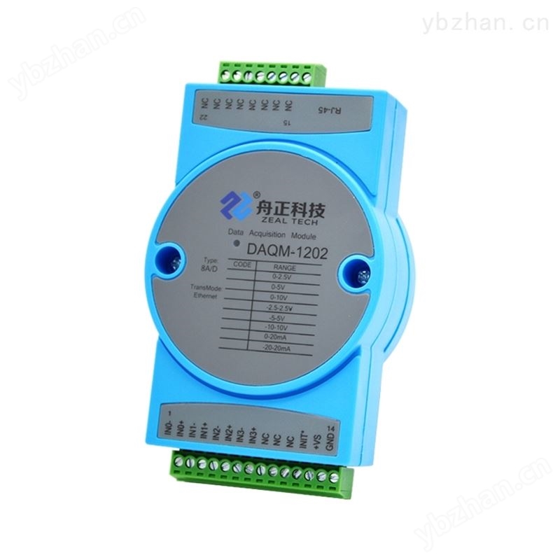 4-20mA转以太网口模拟量输入模块 分布式I/O