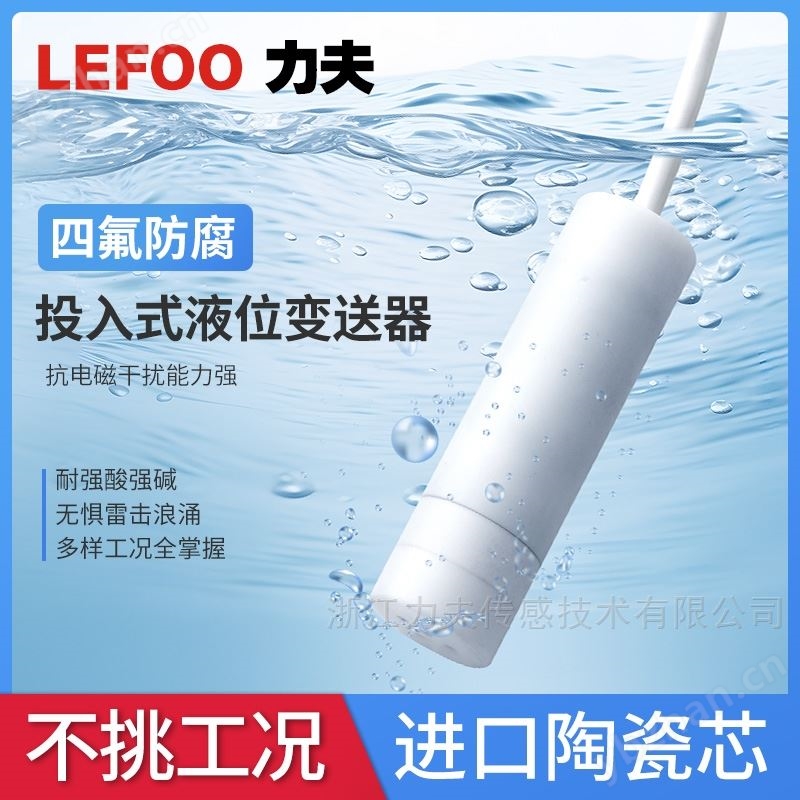 四氟防腐型投入式液位计