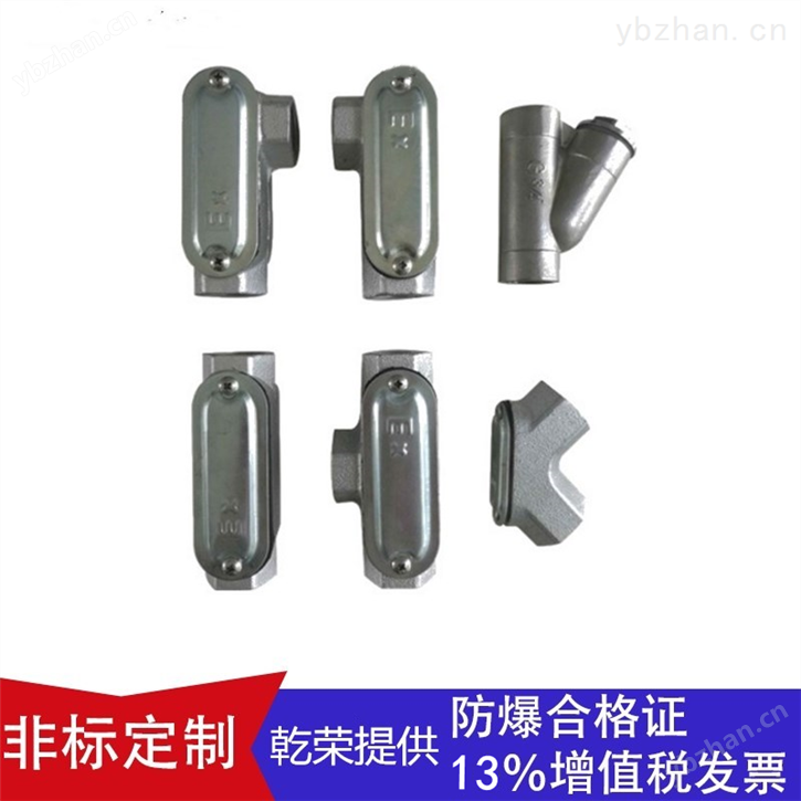 化工设备热镀防爆直通穿线盒