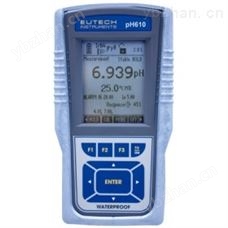 pH610Eutech优特pH610便携式pH测量仪 水流量传感器