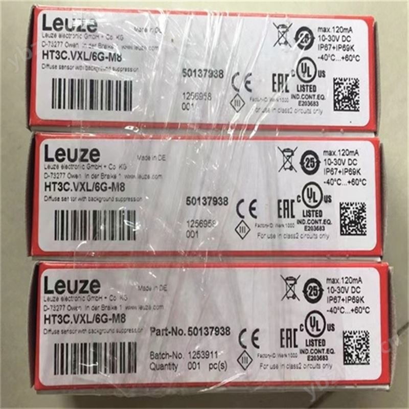劳易测LS46C-M12 501连接电缆LEUZE