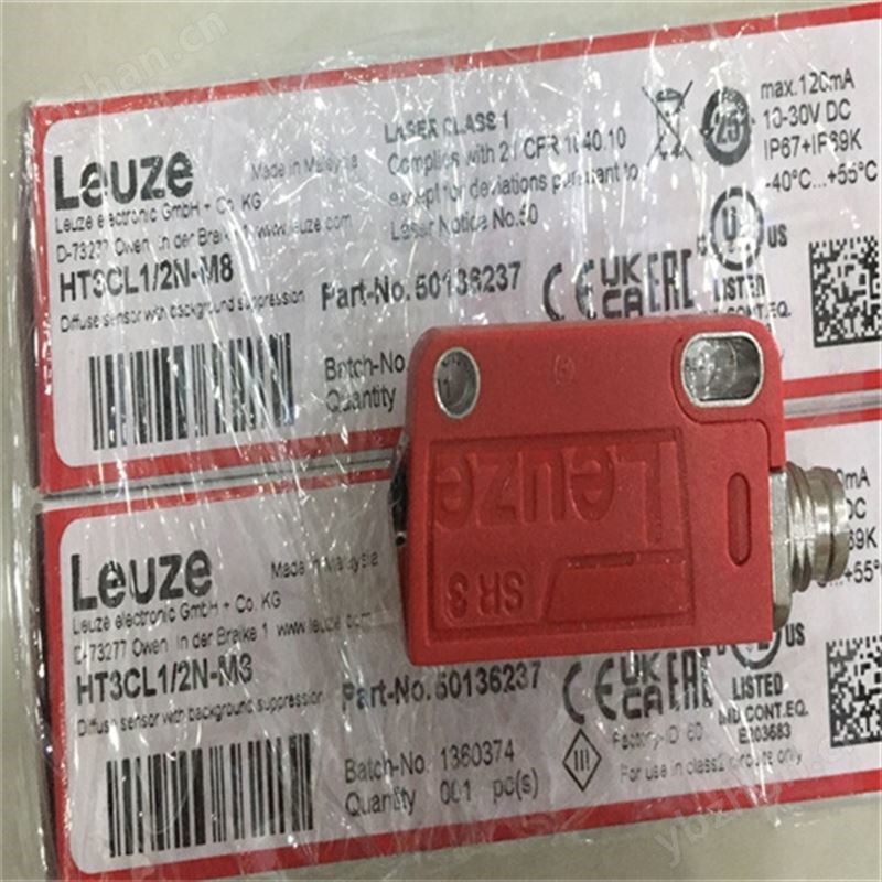 劳易测LS46C-M12 501连接电缆LEUZE