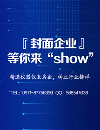 门面担当，仪表网『封面企业』带你“C”位出道！