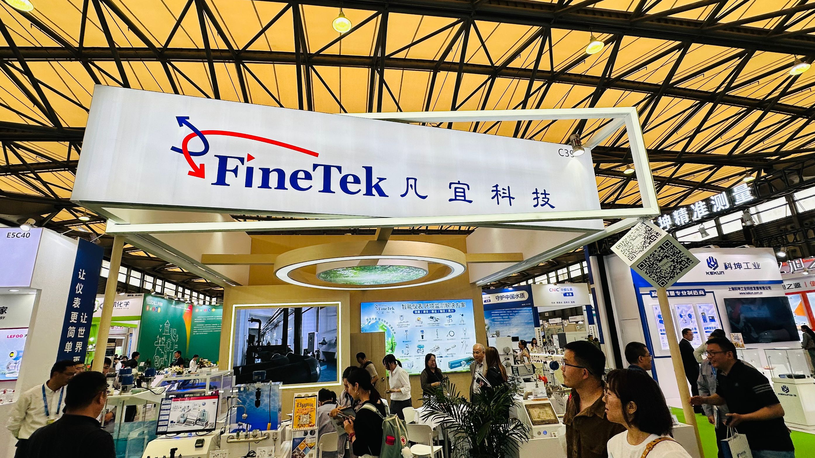 为客户提供专业测控仪表解决方案 凡宜科技亮相第26届环博会备受关注