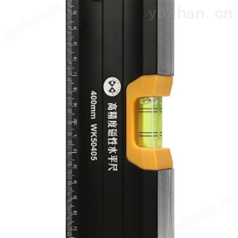 威克（vico）WK50405 强磁水平尺400mm高精度磁性水平尺 磁性铝合金水平仪 靠尺装修测量工具