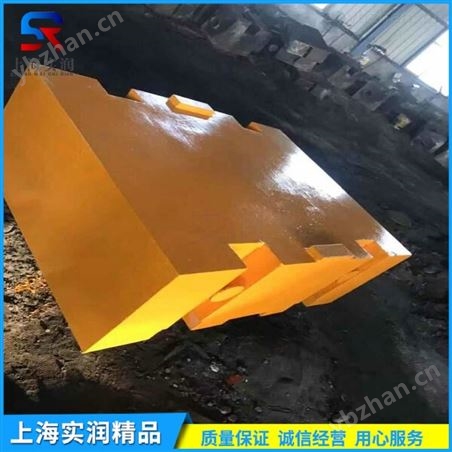5吨出口配重砝码10t平板型法码厂家