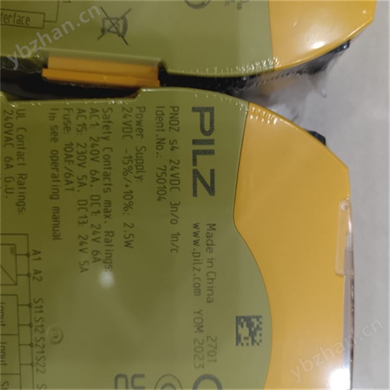PILZ皮尔兹安全继电器安装尺寸