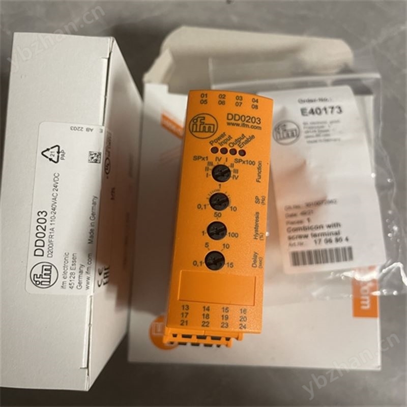 IFM振动分析模块规格参数