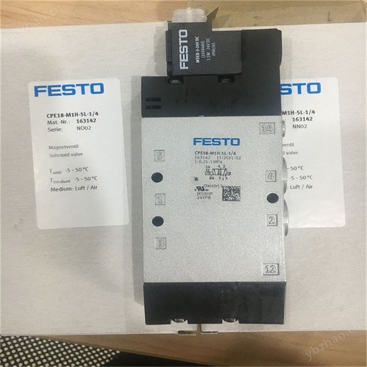 FESTO电磁阀结构说明