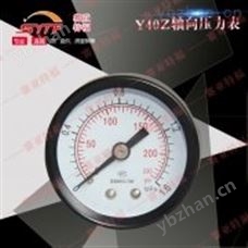Y150ZT轴向带边压力表 弹簧管压力表