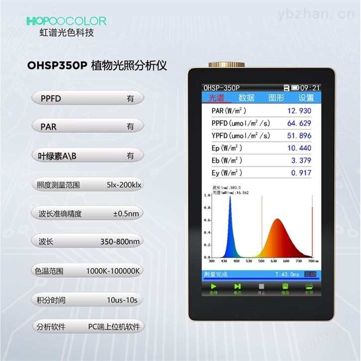 植物光谱分析仪 色彩分析仪