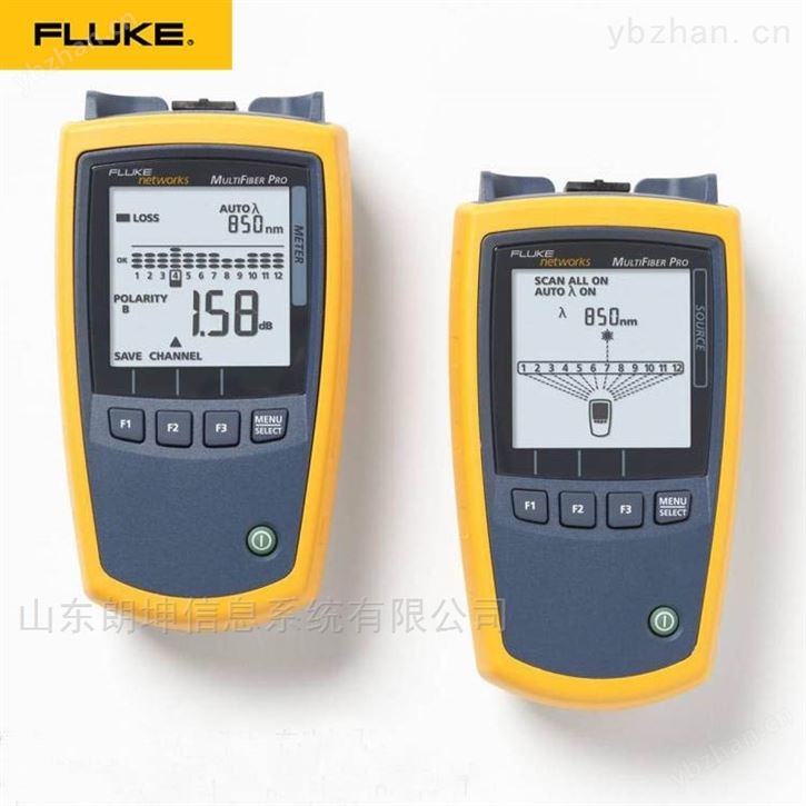 福禄克光功率计及多模MPO光纤测试工具包 光纤测试仪