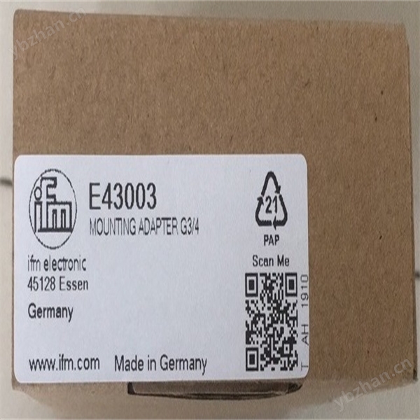 易福门带插座连接电缆IM5115传感器