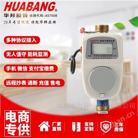 MODBUS水表 射频预付费 水表 DN15