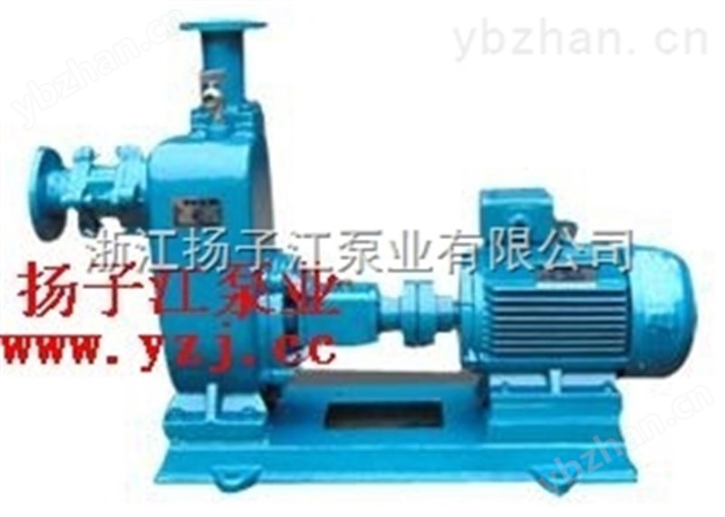 自吸泵:ZW型不锈钢316L防爆自吸排污泵