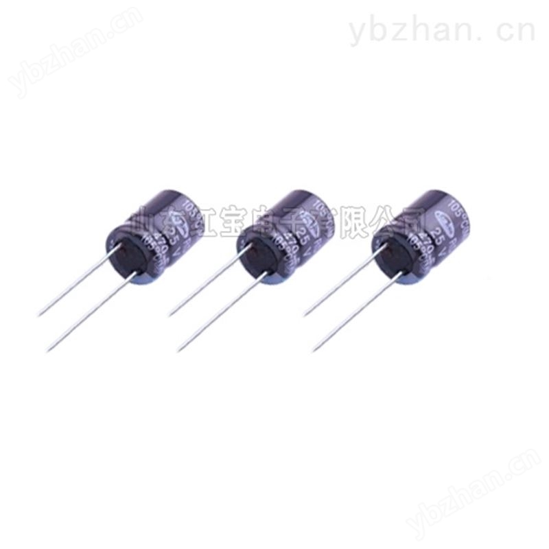 电子元器件三和铝电解电容RD25V470UF现货