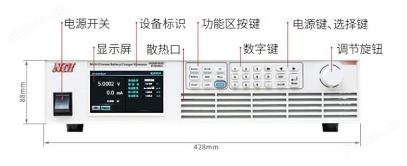 8通道电池模拟器N83586-06-01