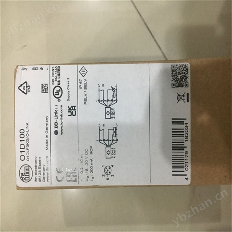 产品明细压力变送器IFM压力传感器易福门