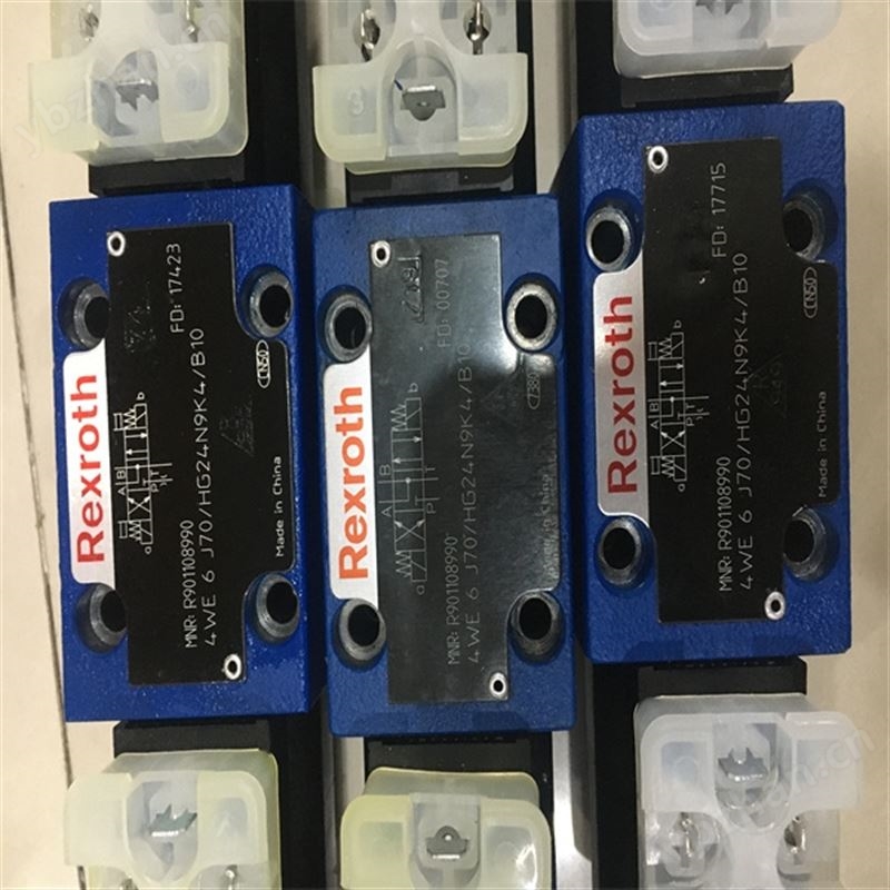 力士乐电磁换向阀4WE6U62/EG110N9K4REXROTH