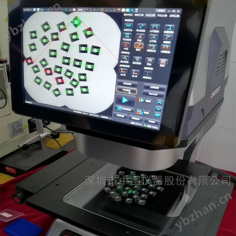 一键二次元影像测量仪