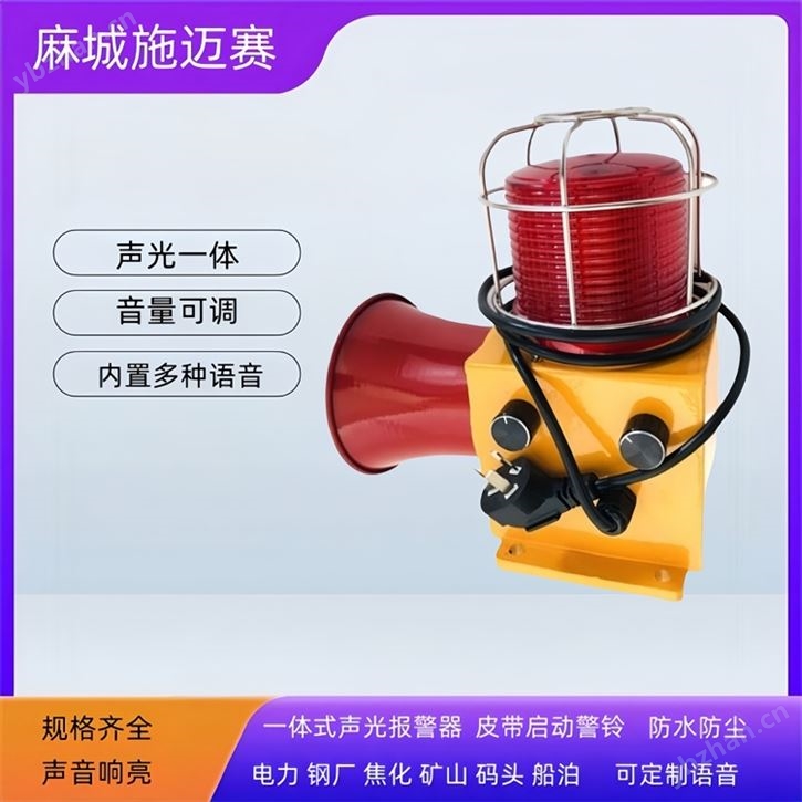 语音声光报警器ZXSG-S-DC24V防水防尘
