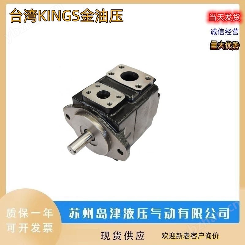 叶片泵 金油压高压定量叶片泵中国台湾KINGS