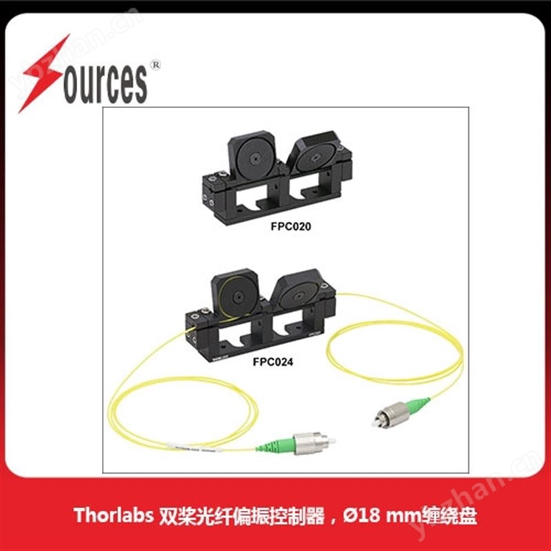 Thorlabs 手动光纤偏振控制器