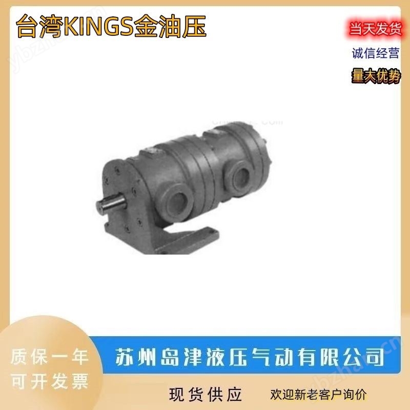 叶片泵 金油压高压定量叶片泵中国台湾KINGS