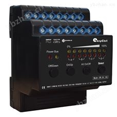 DR.04.16A4路16A开关执行模块带0/ 1-10V调光 集中控制装置