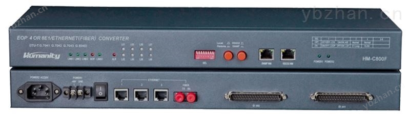 HM-C800F EOP 8E1/ETHERNET（FIBER）转换器 模数转换器