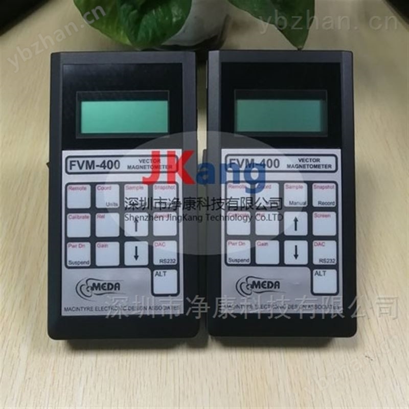 FVM400矢量磁通门计,MEDA FVM400磁力计 特斯拉/高斯计