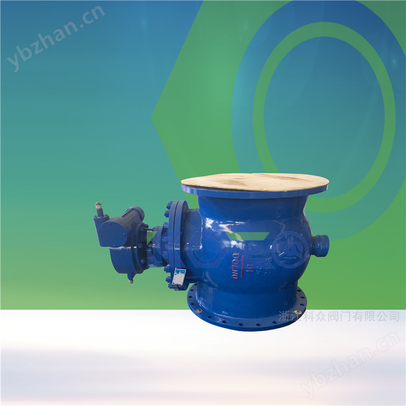 污水口处理用PBQ340-10C偏心半球阀