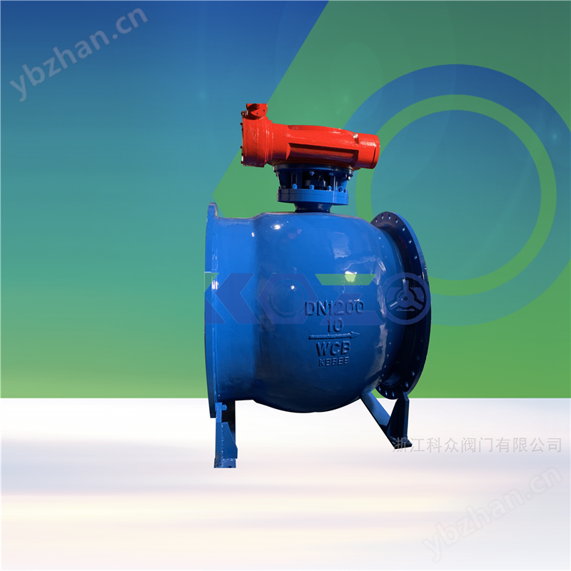 污水口处理用PBQ340-10C偏心半球阀
