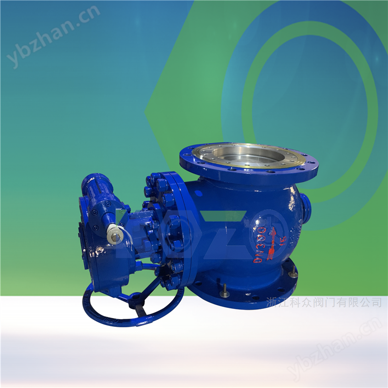 污水口处理用PBQ340-10C偏心半球阀