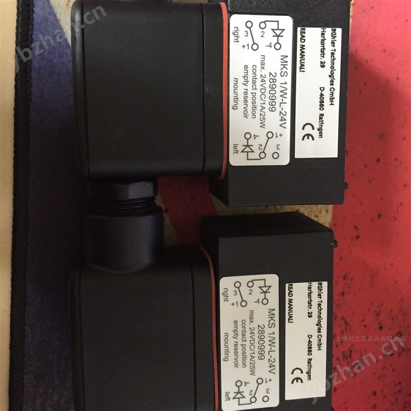 MKS 1/W-L 24V-S6 2890999德国BUHLER