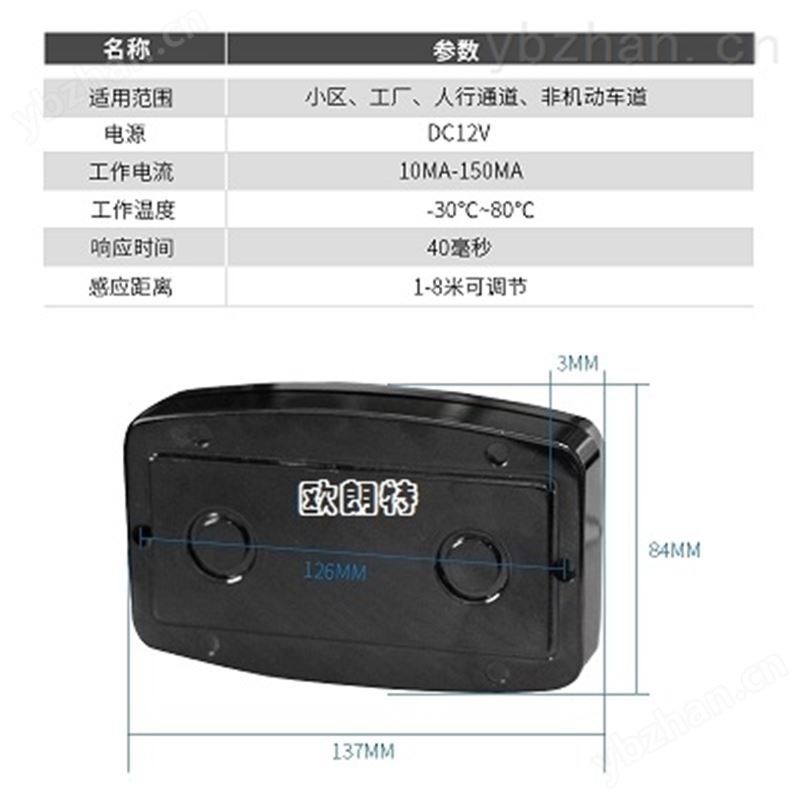雷达车检器 红外发射器件