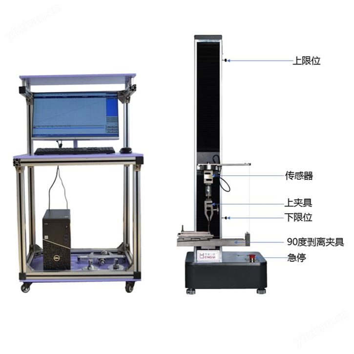 胶粘剂90°剥离强度试验机