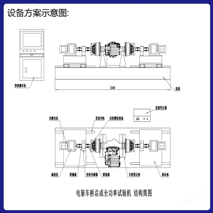 整车制动卡钳扭转疲劳试验机