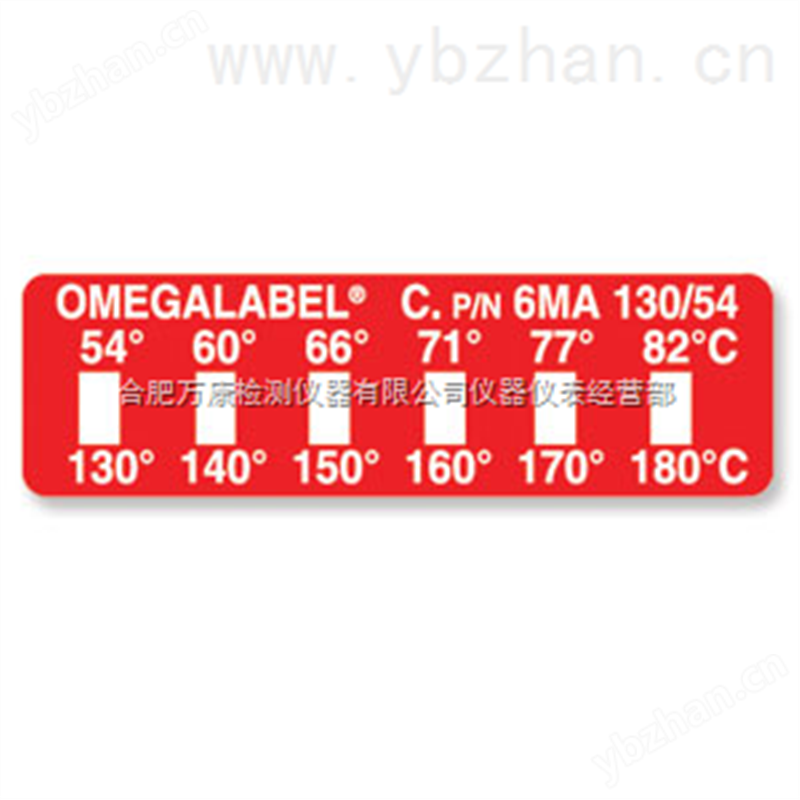 6M不可逆温度贴纸