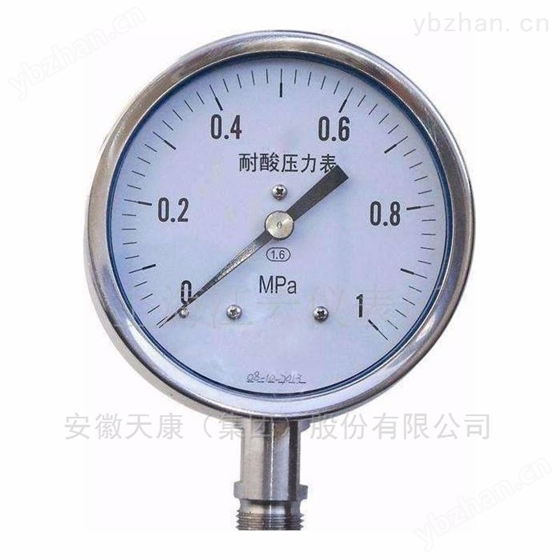 不锈钢型隔膜压力表