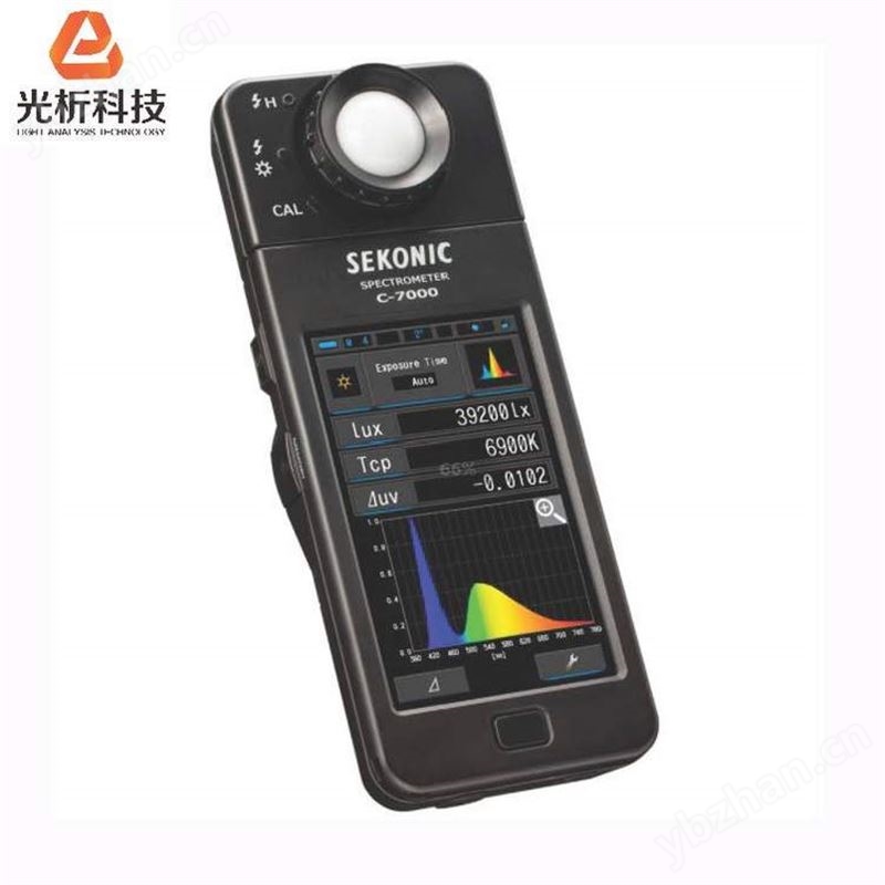 SEKONIC/世光 手持式光谱照度计 C-7000 照度 色温 偏差 显色指数检测