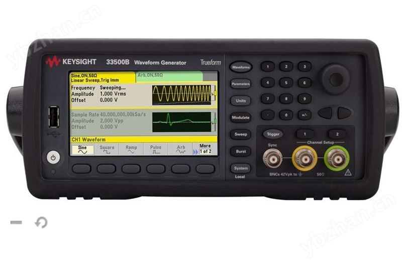 Keysight是德 单通道函数波形发生器 33611A 带宽80MHz 1通道 产品关键词:波形发生器keysight