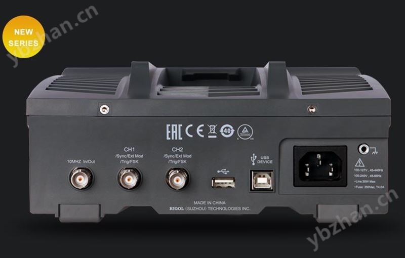 普源RIGOL 双通道波形信号发生器 DG812 输出频率10MHz 产品关键词:普源双通道波形信号发生器dg812;信号发生器dg;rigol信号发生器dg812