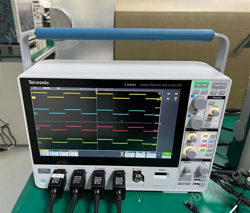 泰克 4通道信号测试示波器 MDO34系列 带宽100MHz-1GHz 产品关键词:泰克4通道示波器MDO34