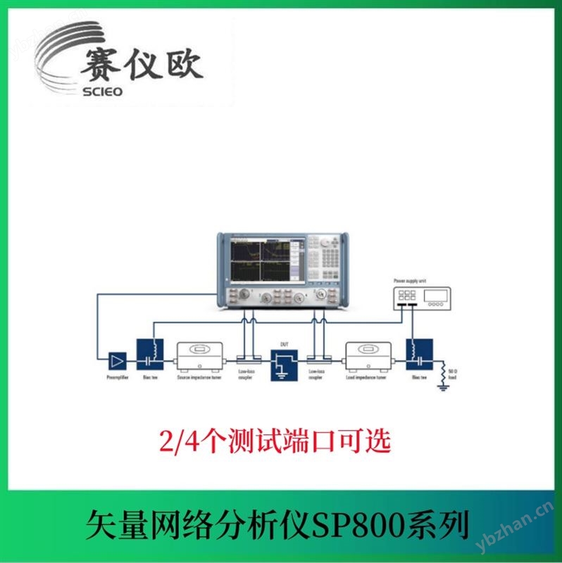 信号完整性测试微波网络分析仪 SP867P 四测试端口 带宽高达30MHz