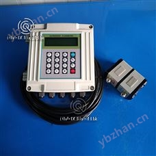 现货固定壁挂超声波流量计-外夹式插入管道手持式超声波水表