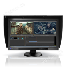 艺卓 (EIZO) CG277 27英寸IPS面板16:9宽屏专业制图液晶显示器 黑色