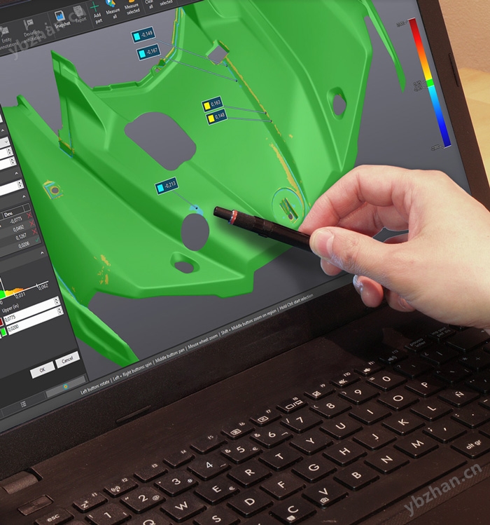 HandySCAN 3D | SILVER 系列  成熟可靠、值得信赖、高性价比的专业级 3D 扫描仪